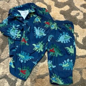 Carter's Blue Dinosaur Kids Pajamas